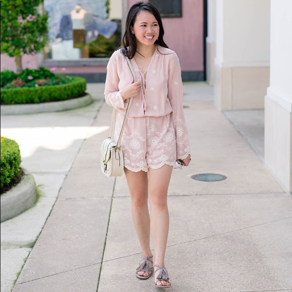 Wayf embroidered romper - Picture 2 of 7
